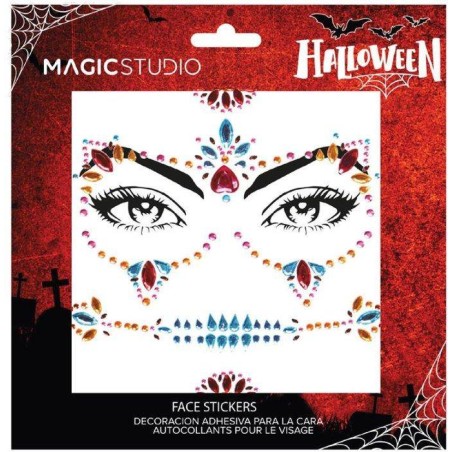 MAGIC STUDIO HALLOWEEN FACE GEMS STICKER