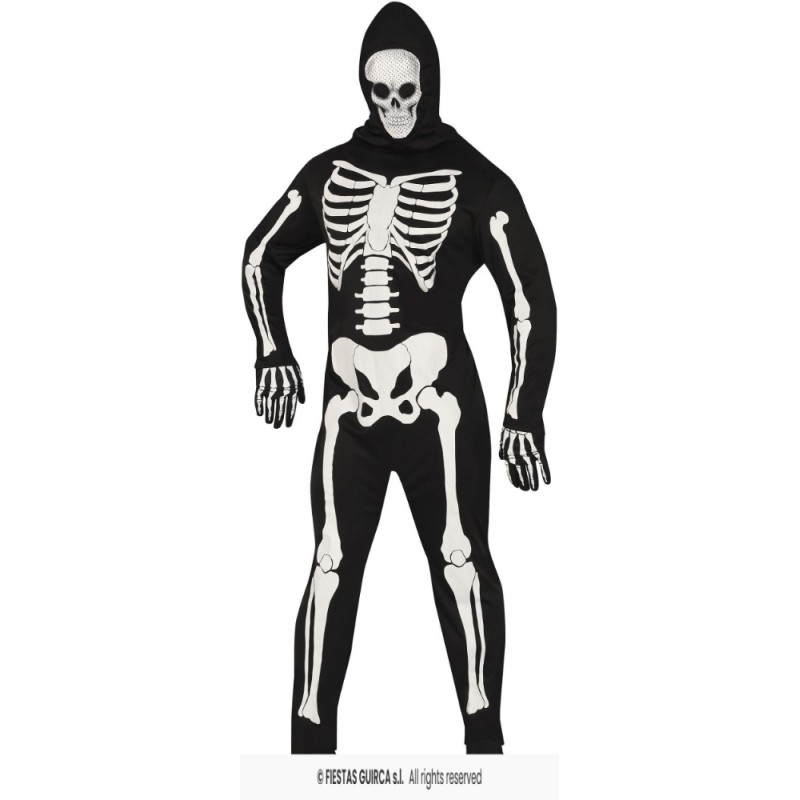 DISFRAZ ESQUELETO SKELETON (L)