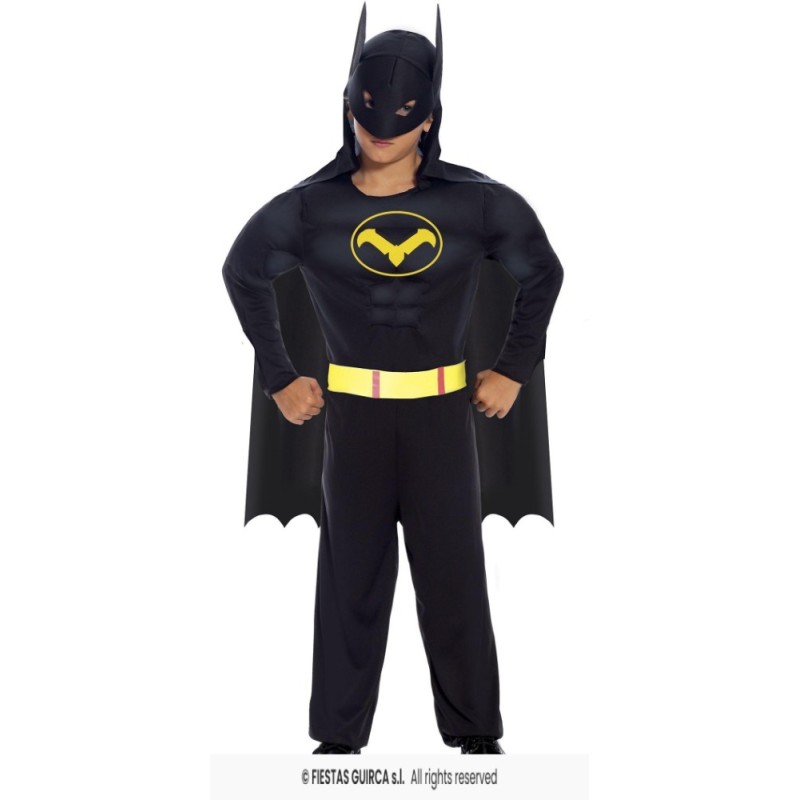 DISFRAZ BLACK HERO BATMAN 10-12 AÑOS