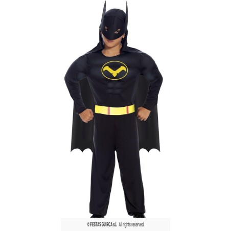 DISFRAZ BLACK HERO BATMAN 10-12 AÑOS