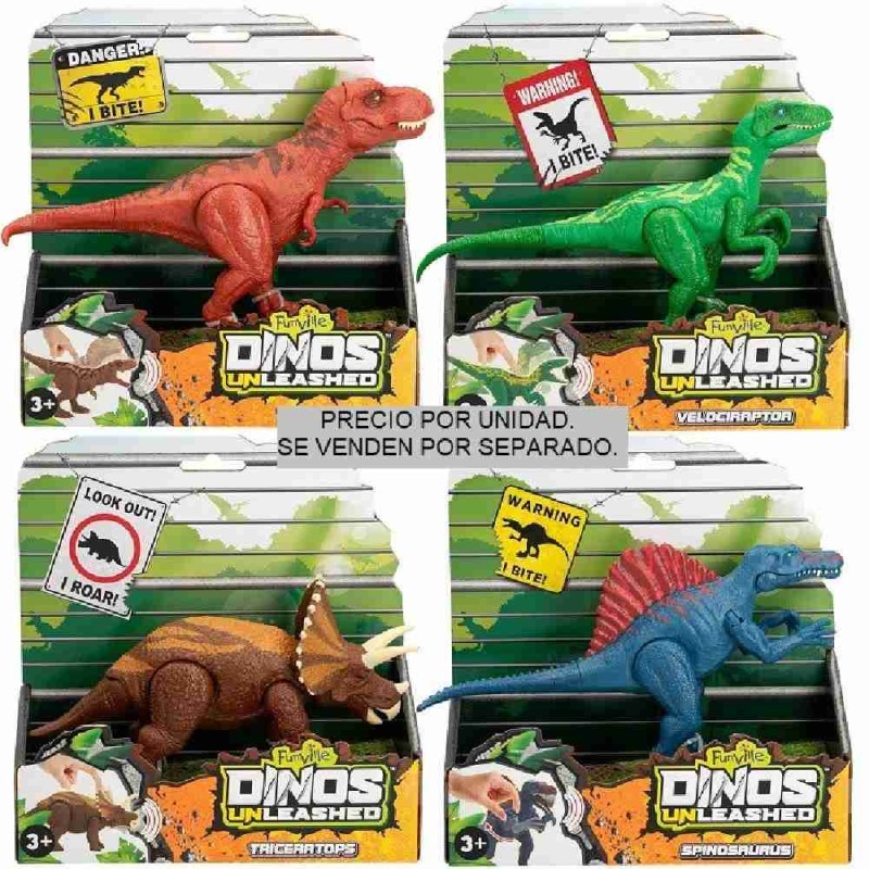 DINOSARIO UNLEASHED-DINO ELEC RUGIDO (SU