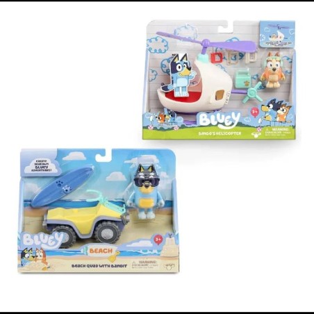 Bluey - Vehiculos con Figura (Surtido)