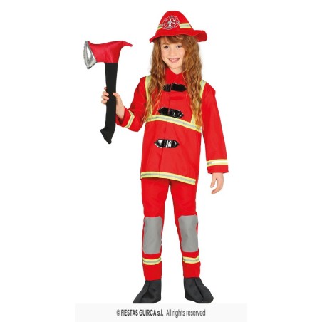 DISFRAZ BOMBERO 5-6 Años