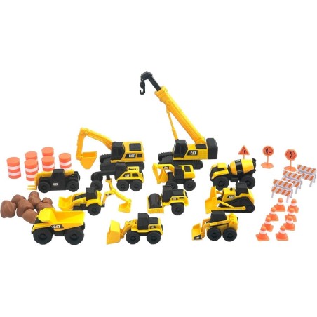 Mega Set Vehiculos Obras Publicas CAT