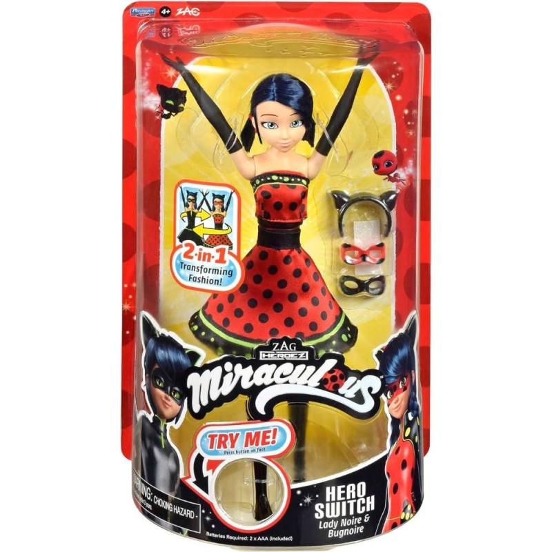 Miraculous Lady Bug Heroez Cambia Traje