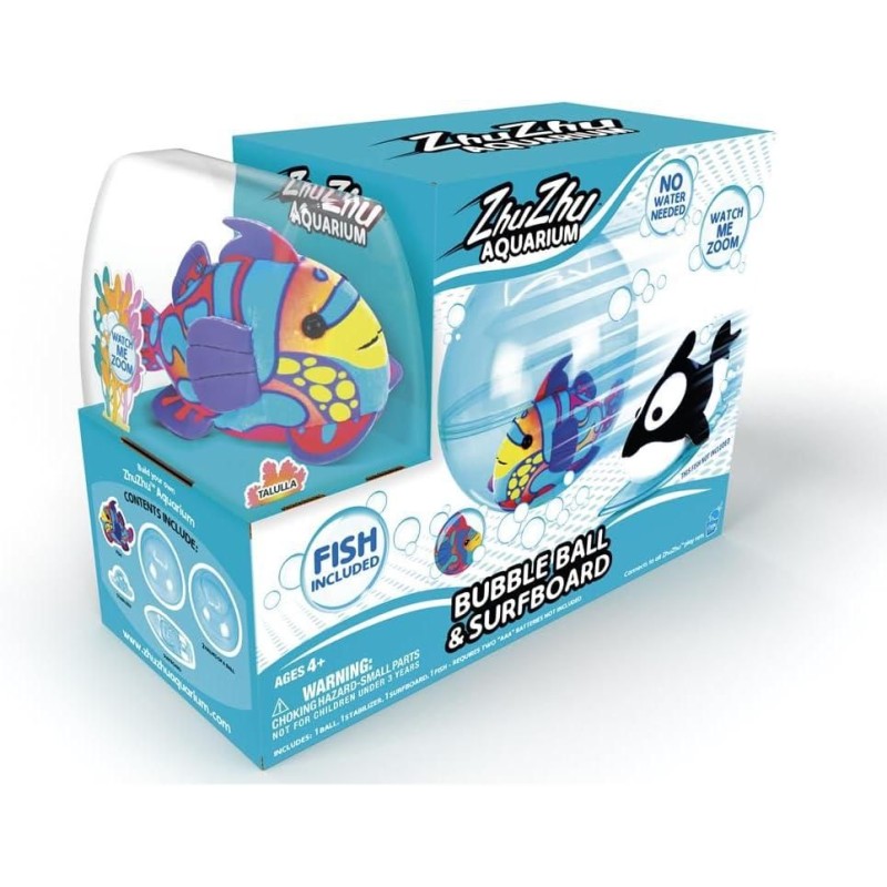 Zhu Zhu Pets - Burbuja y tabla de surf c