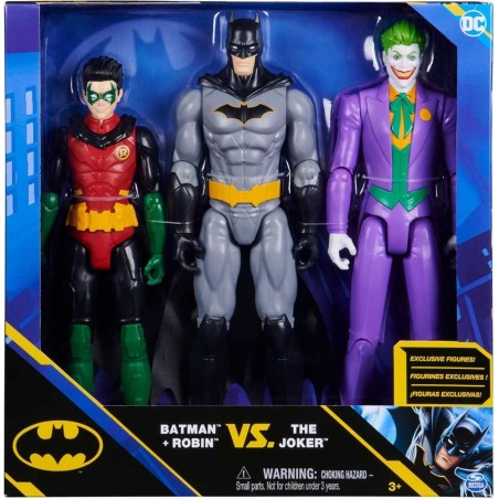 Batman Pack 3 Figuras Exclusivas de 30cm