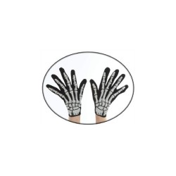 GUANTES ESQUELETO ADULTO