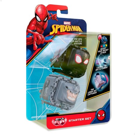 SPIDERMAN-BLISTER 2 BATTLE CUBES 3/S - D