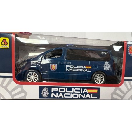 FURGÓN POLICÍA Nacional Coche metálico J