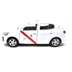 Taxi Madrid. vehículo metálico, Juguete