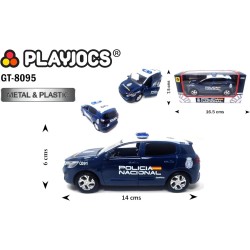 Coche POLICÍA Nacional. Vehículo metálic 2