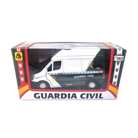 FURGÓN Guardia Civil vehículo metálico,
