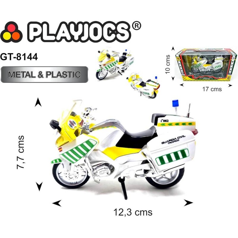 Moto G. Civil TRÁFICO. Moto de plástico