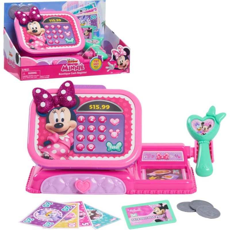 Disney Junior Minnie Mouse caja registra