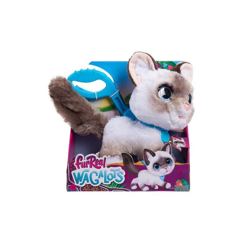 FurReal Wag-A-Lots Kitty Peluche interac