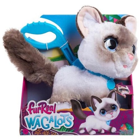 FurReal Wag-A-Lots Kitty Peluche interac
