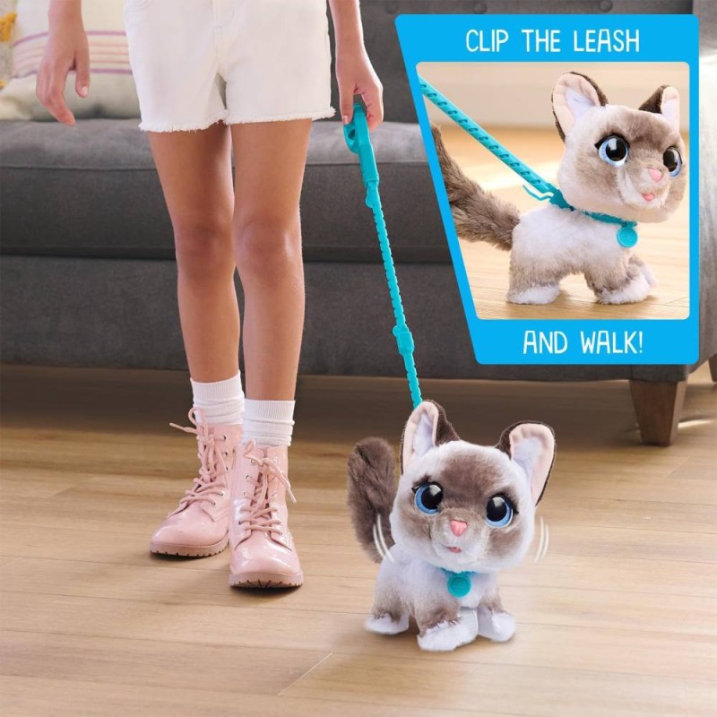 FurReal Wag-A-Lots Kitty Peluche interac