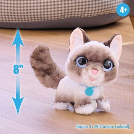 FurReal Wag-A-Lots Kitty Peluche interac