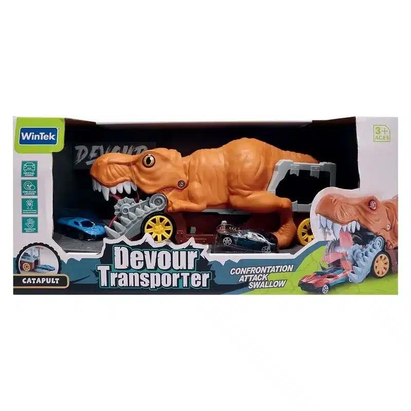 PORTACOCHES DINOSAURIO DEVOUR TRANSPORTE