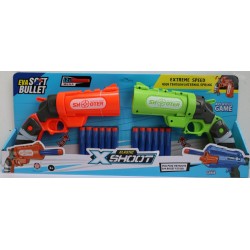 PACK 2 PISTOLAS DARDOS  12 BALAS