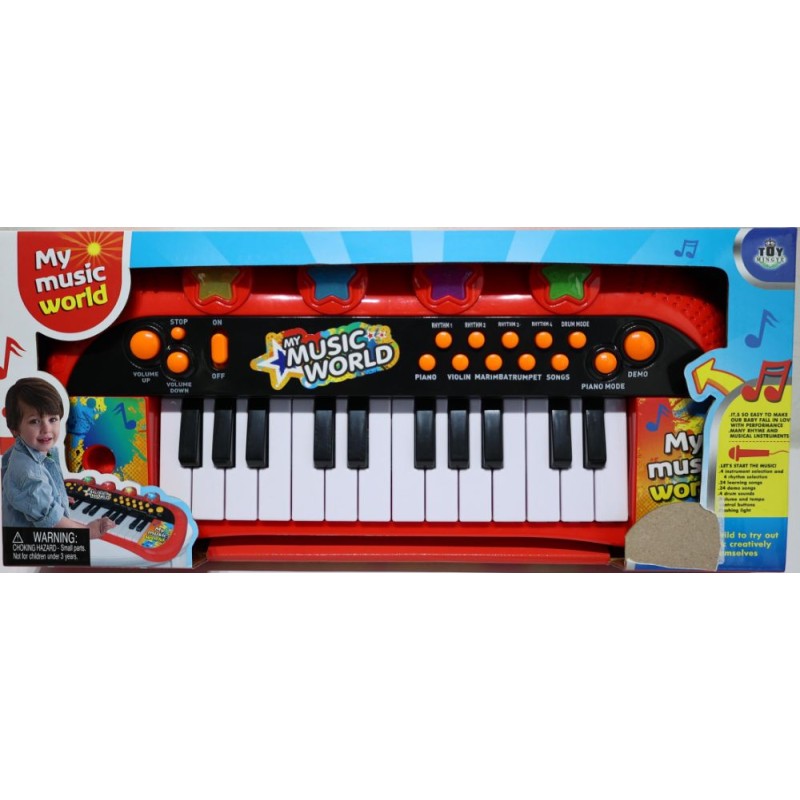ORGANO ELECTRONICO CON MELODIAS Y LUCES