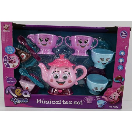 SET TE MUSICAL ROSA 13 PZAS