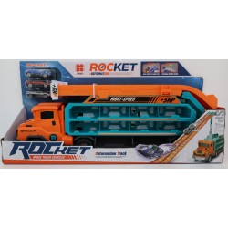 CAMION PISTA 120CM C/ 3 COCHES DIE-CAST
