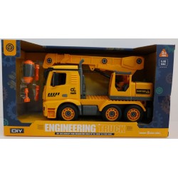 CAMION GRUA CON DESTORNILLADOR