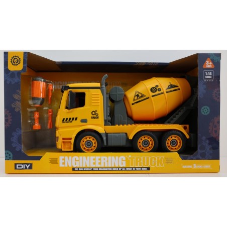 CAMION HORMIGONERA CON DESTORNILLADOR