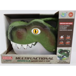 CABEZA DINOSAURIO C/DINOSAURIOS Y ACC