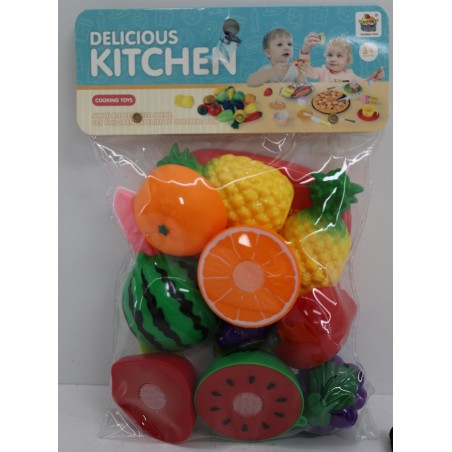 BANDEJA FRUTAS VELCRO 12 PZAS
