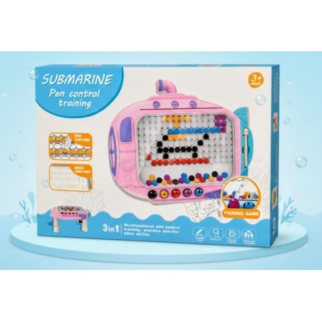 Pizarra Mosaico de Colores Infantil 3en1