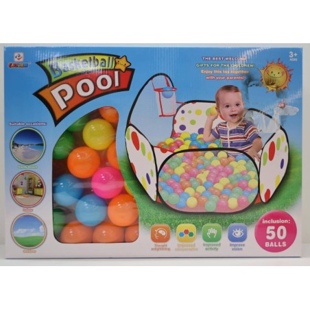 PISCINA CON 50 BOLAS