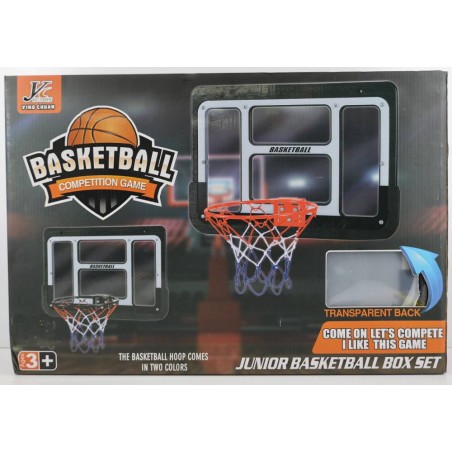 CANASTA TRANSPARENTE PARED BALONCESTO +