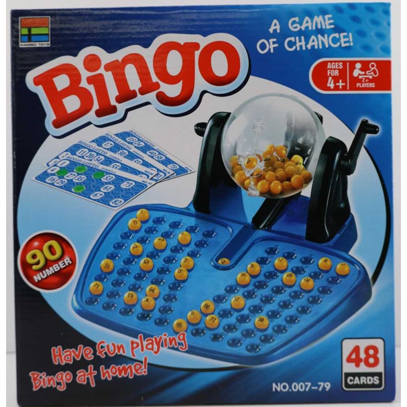 BINGO 90 NUMEROS 48 CARTONES