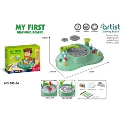 JUEGO SPIROGRAPH + SPIN ART 2EN1 C/13 AC