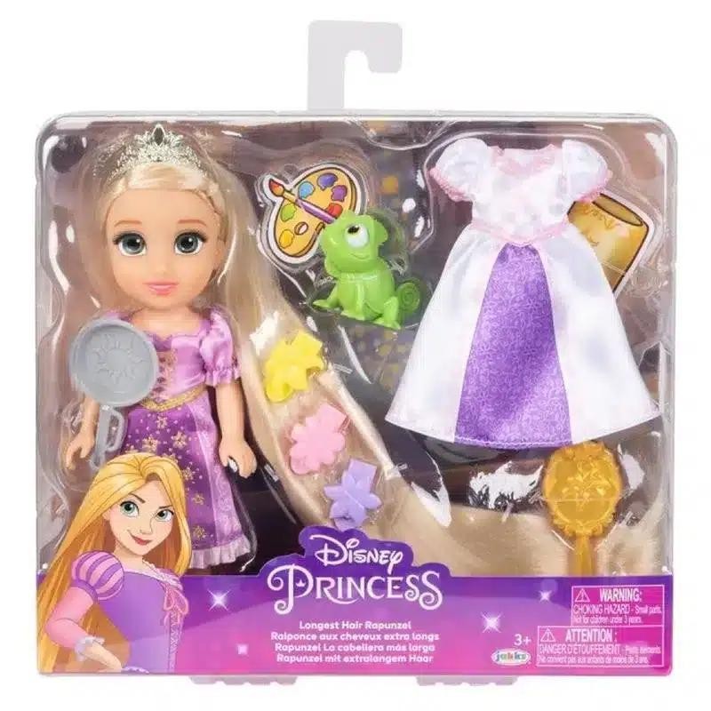 Muñeca Rapunzel princesas Disney con acc