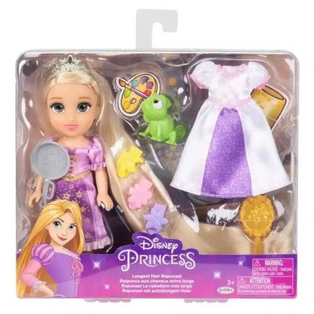 Muñeca Rapunzel princesas Disney con acc