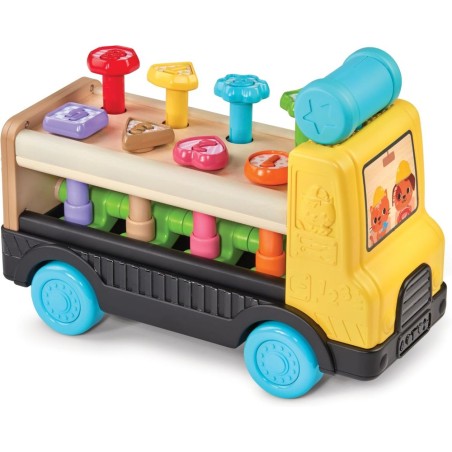 Juego de martillo Camión de formas Tap T