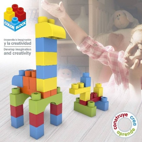 CONTENEDOR 80 PCS COLOR BLOCK - BASIC