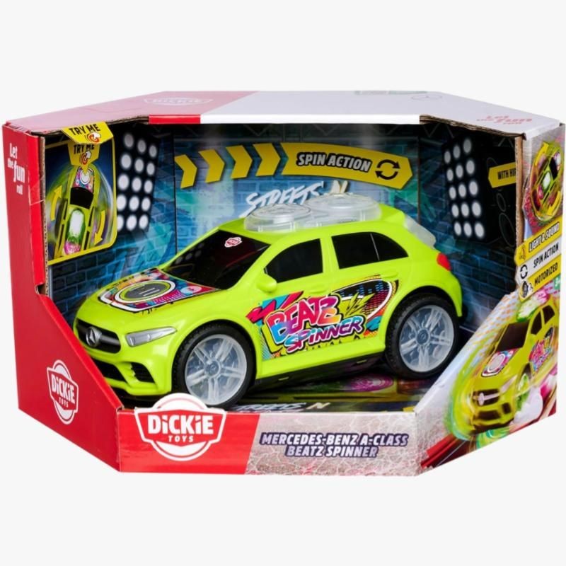Coche de juguete con luces intermitentes