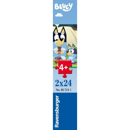 Bluey, 3 Puzzles de 49 piezas