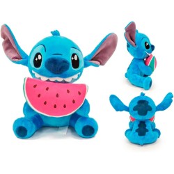 Peluche Stitch con sandía 25 cm