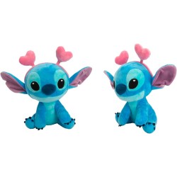 Peluche Stitch Corazones 25 cm 2