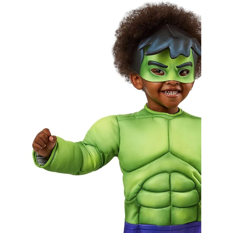 DISFRAZ HULK PRESCHOOL DELUXE 3-4 AÑOS