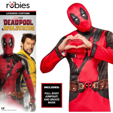 DISFRAZ DEADPOOL CLASSIC AD T.M