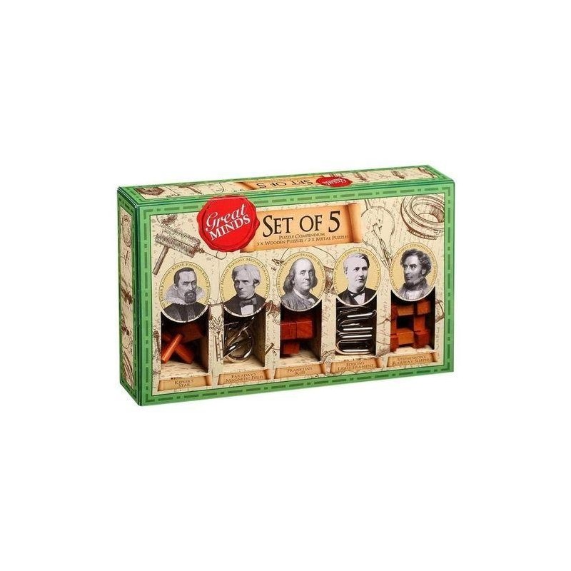 Set 5 Juegos De Habilidad The Great Mind