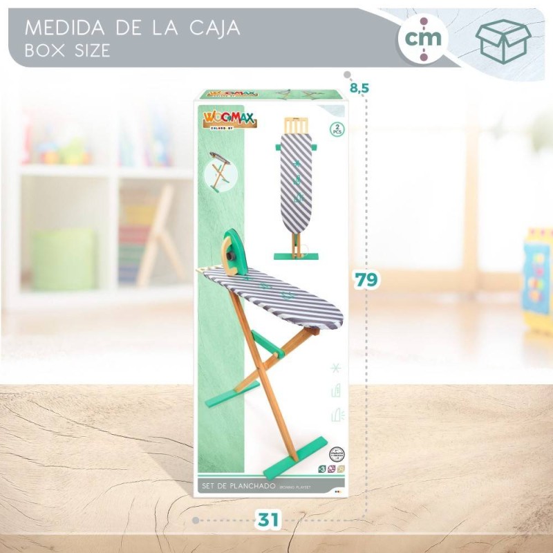 WOOMAX - TABLA DE PLANCHAR MADERA