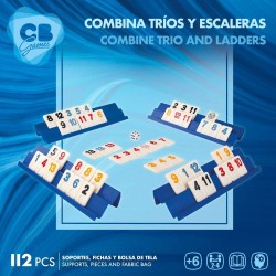 CB GAMES - JUEGO RUMMI C/BOLSA 2
